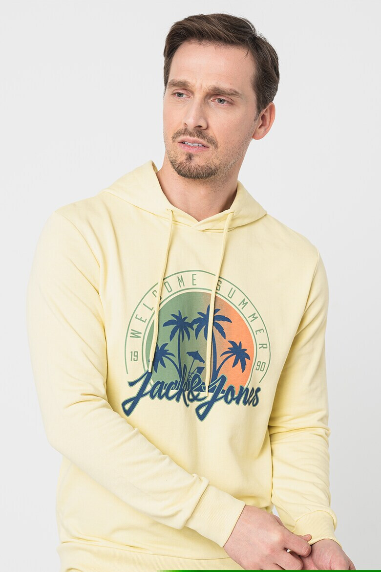 Jack  Jones Худи с щампа - Pepit.bg