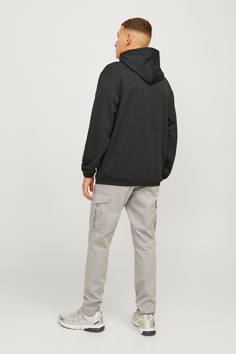 Jack  Jones Худи Basic с цип и джобове - Pepit.bg