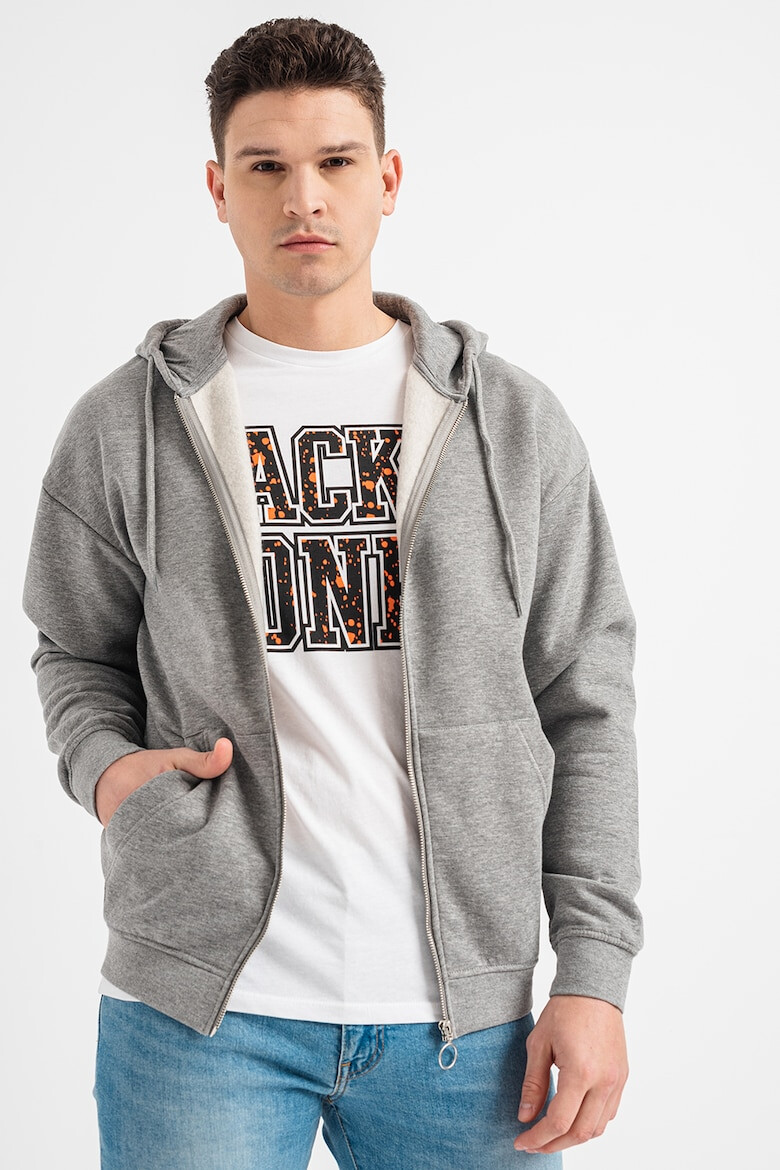 Jack & Jones Худи с цип и качулка - Pepit.bg