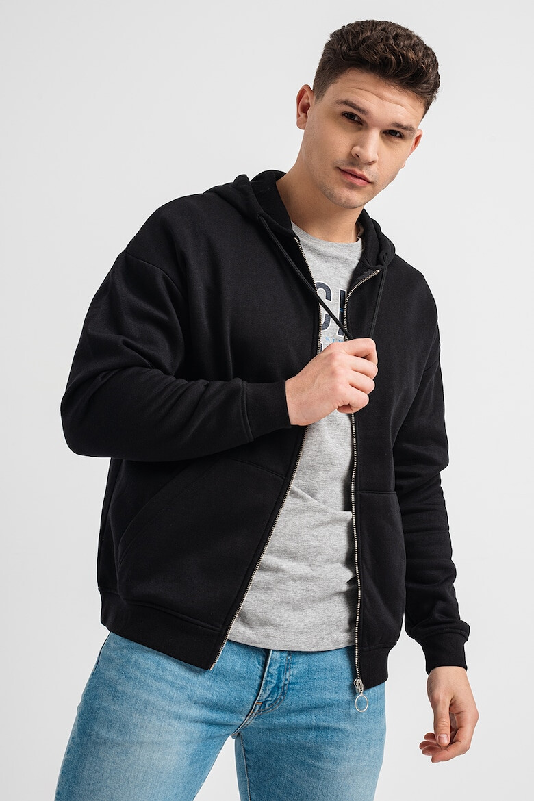 Jack & Jones Худи с цип и качулка - Pepit.bg