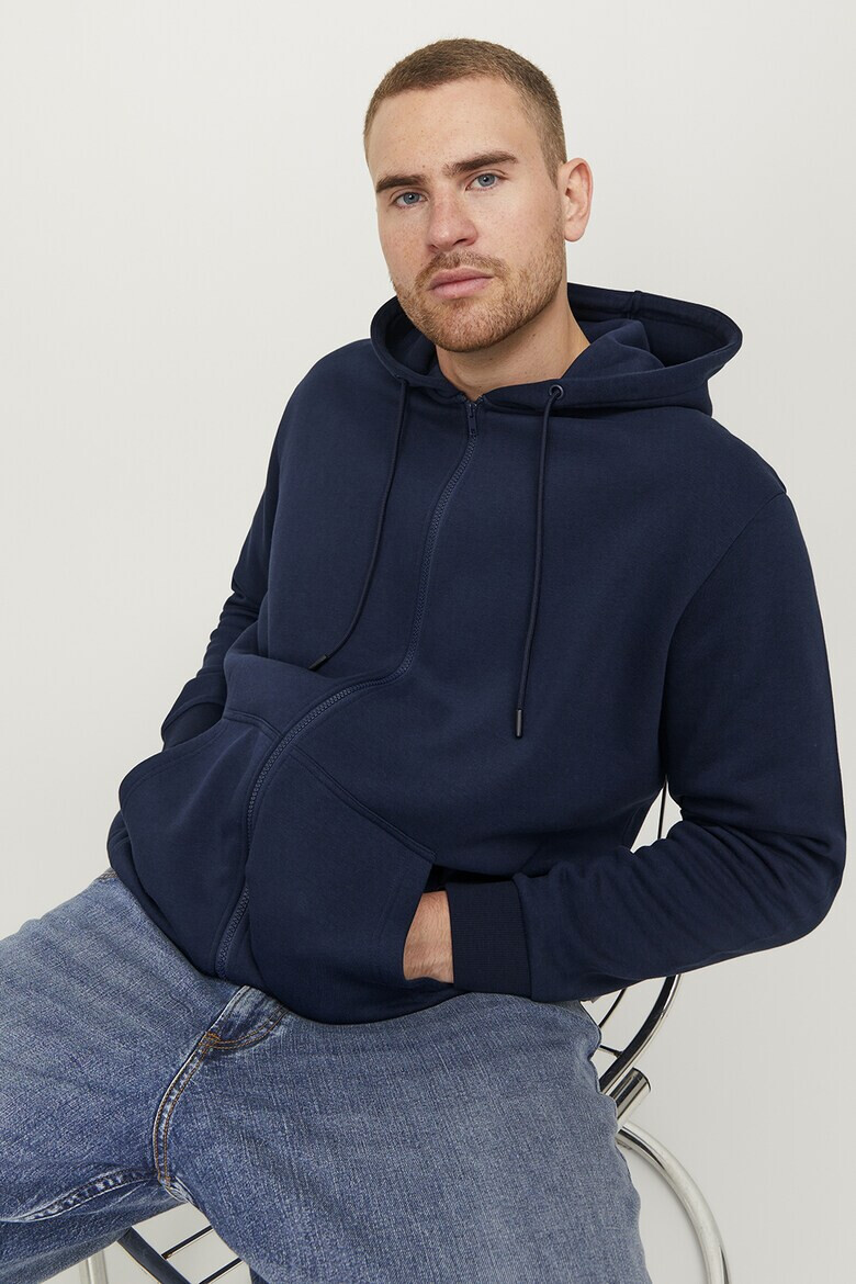Jack  Jones Худи с цип Plus Size - Pepit.bg