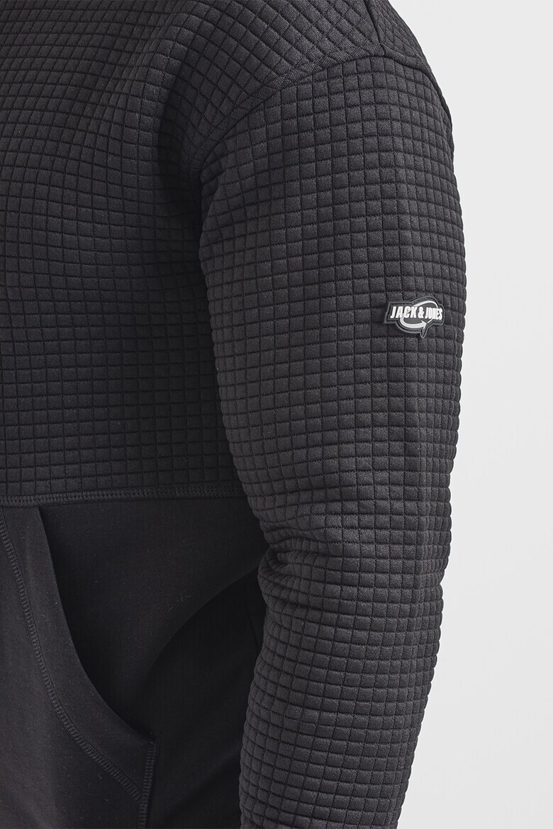 Jack  Jones Худи Structure с джоб кенгуру - Pepit.bg