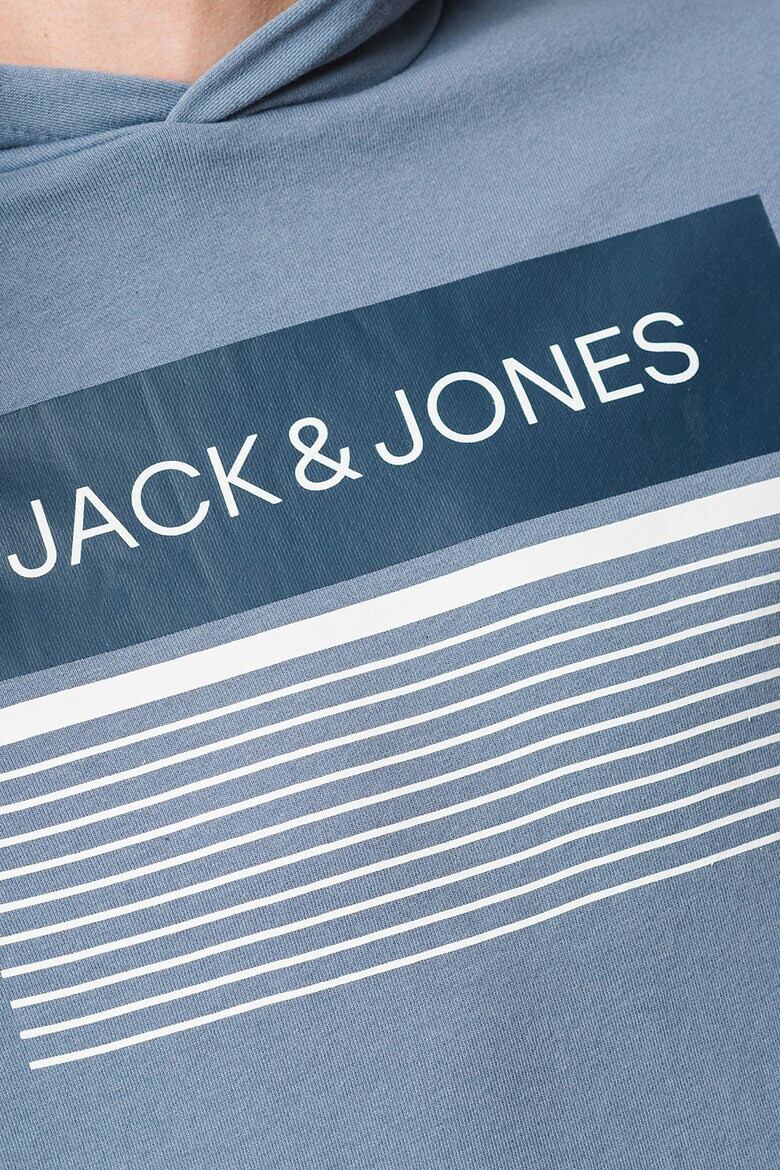 Jack & Jones Худи Travis с лого - Pepit.bg