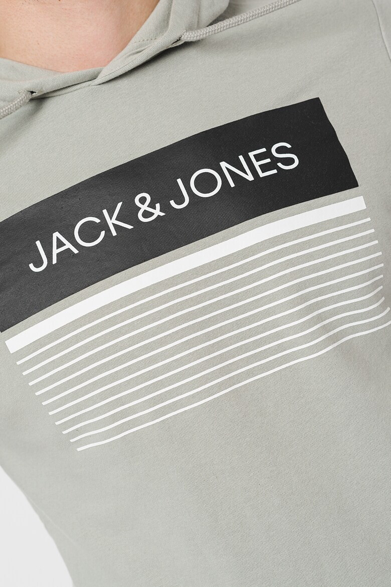 Jack & Jones Худи Travis с лого - Pepit.bg
