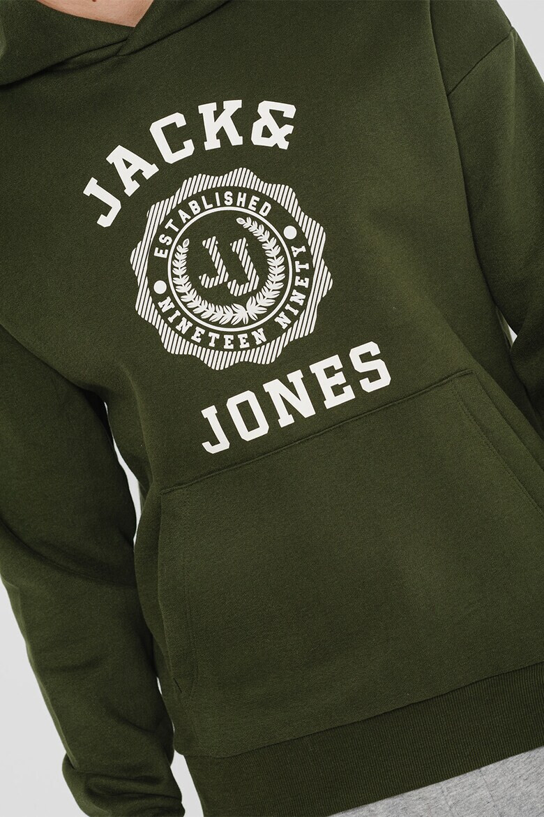 Jack  Jones Худи Victo с джоб кенгуру - Pepit.bg