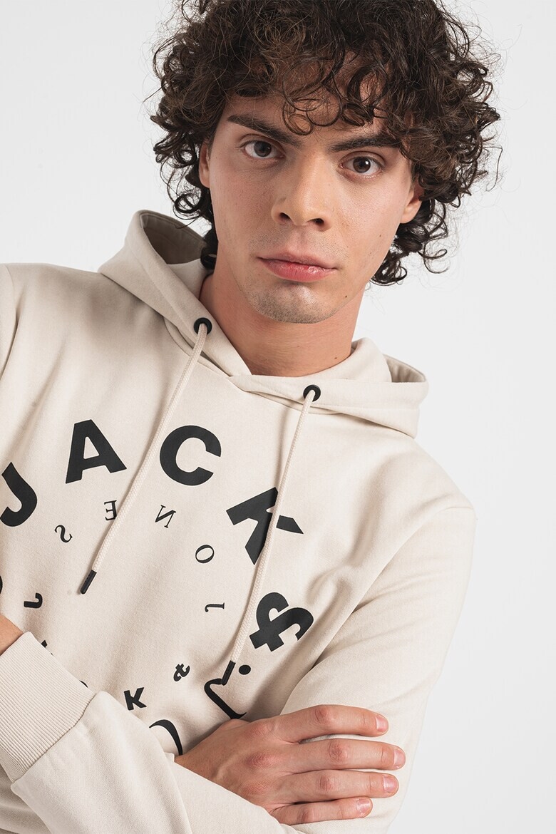 Jack  Jones Худи Warrior с лога - Pepit.bg