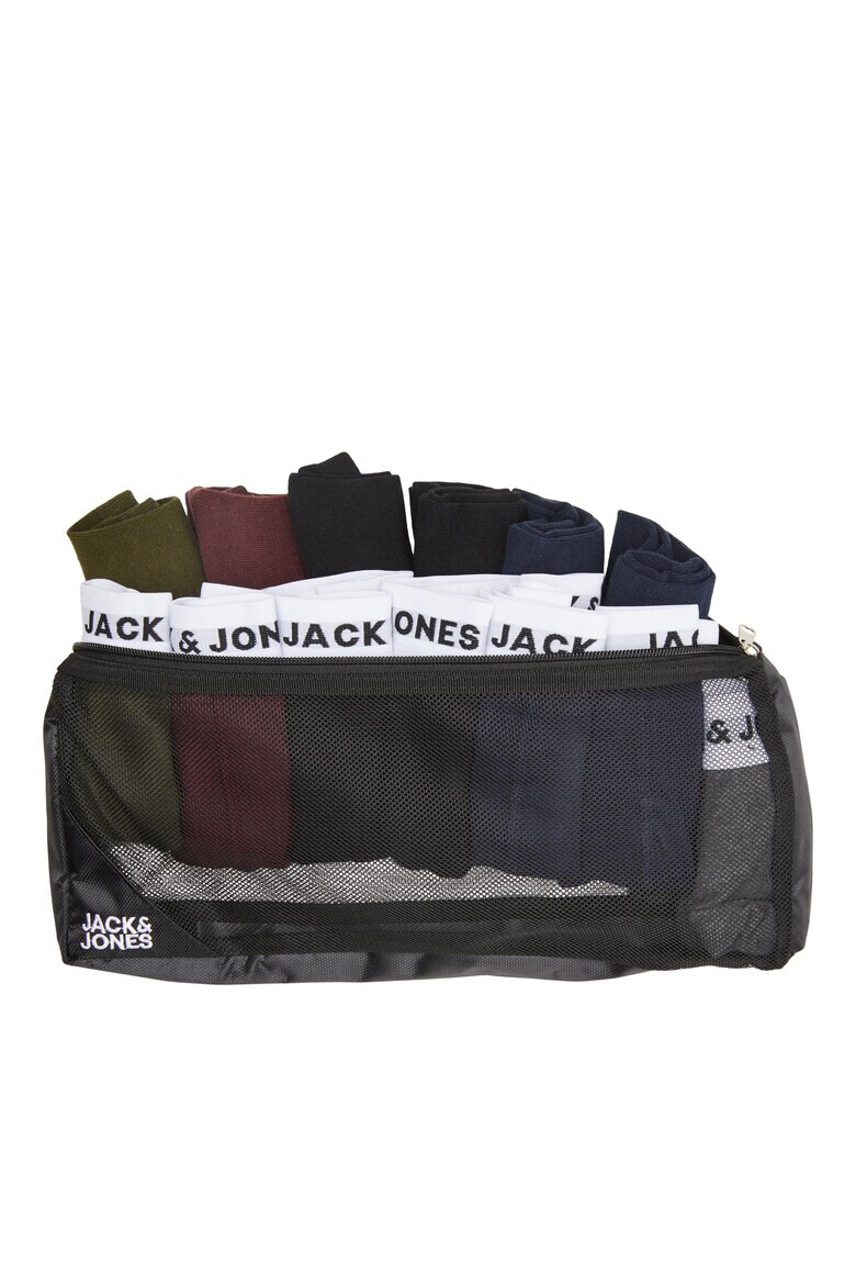 Jack & Jones Комплект от боксерки 7 чифта и чорапи 7 чифта - Pepit.bg