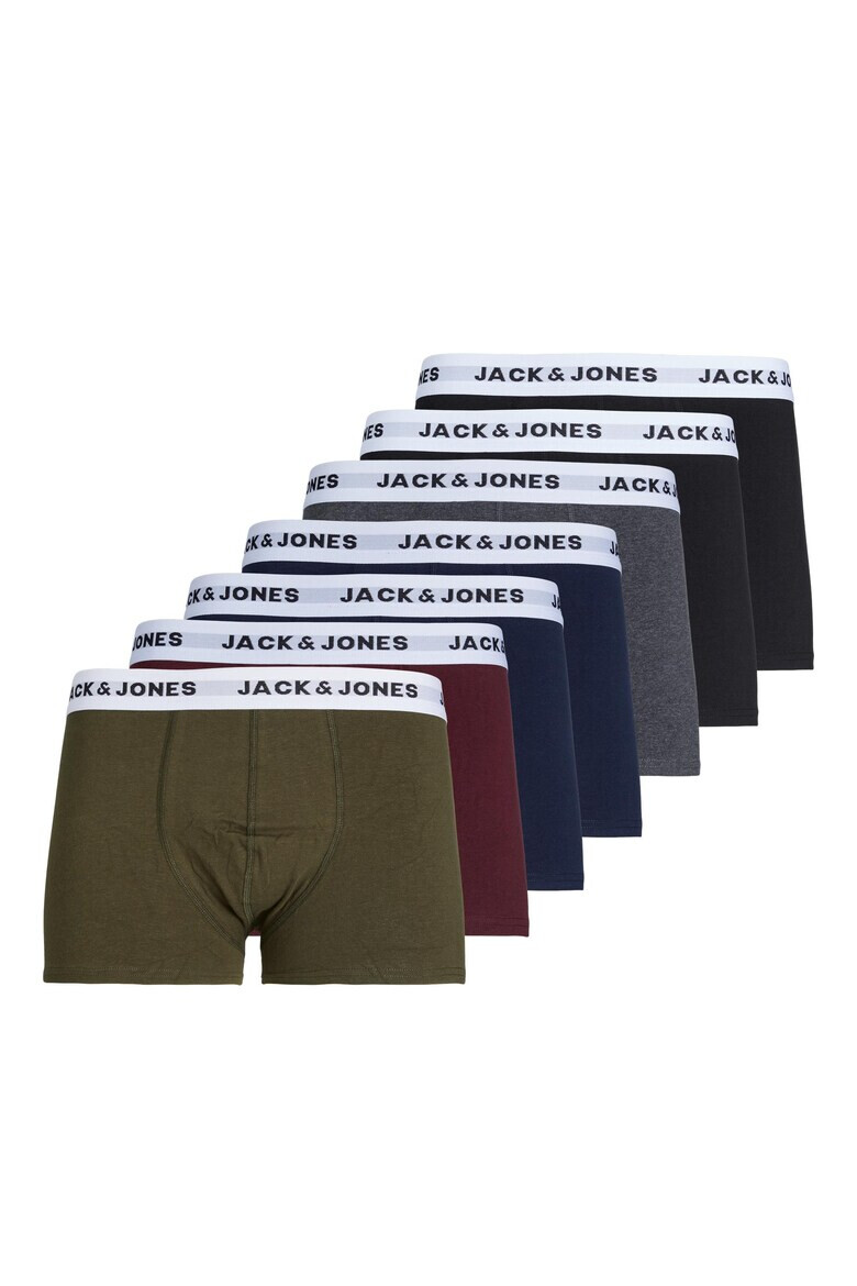 Jack & Jones Комплект от боксерки 7 чифта и чорапи 7 чифта - Pepit.bg