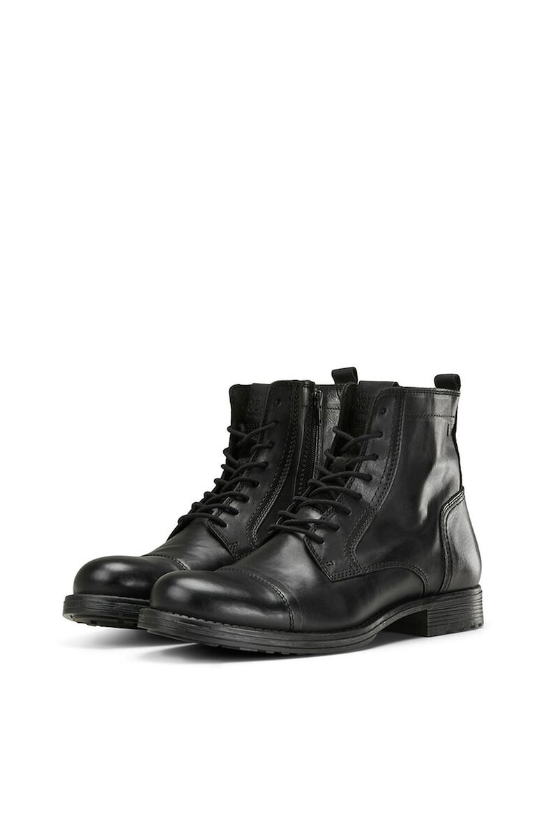 Jack  Jones Кожени боти - Pepit.bg