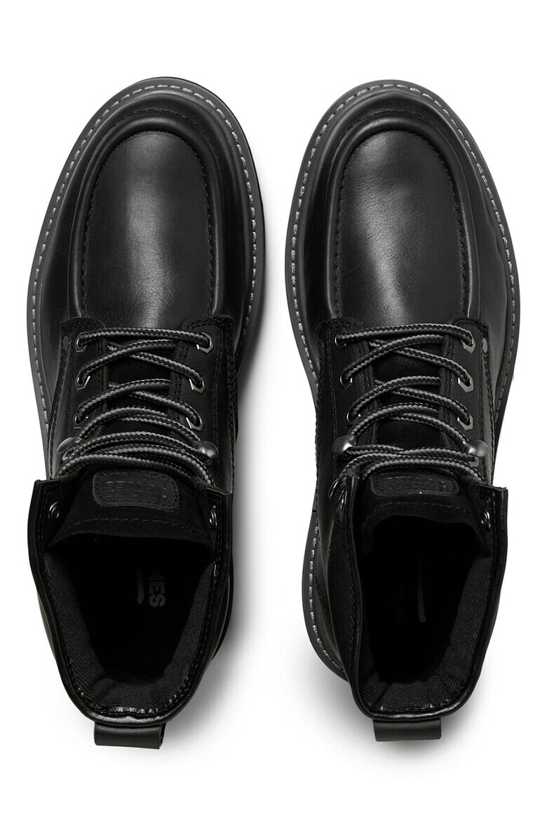 Jack  Jones Кожени боти - Pepit.bg