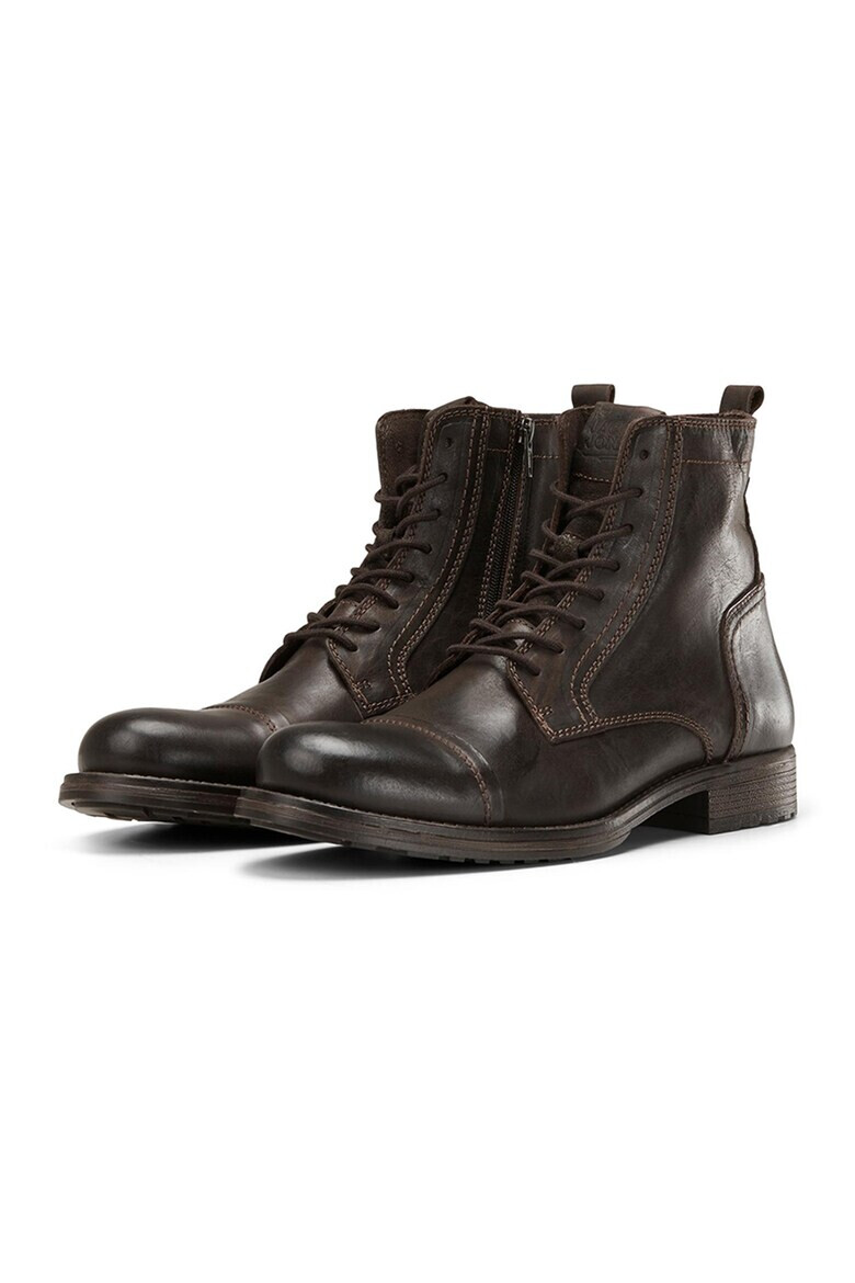 Jack  Jones Кожени боти - Pepit.bg