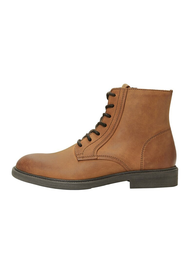 Jack & Jones Кожени боти - Pepit.bg