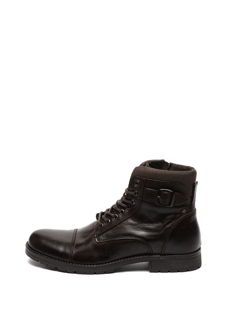 Jack & Jones Кожени боти Albany - Pepit.bg