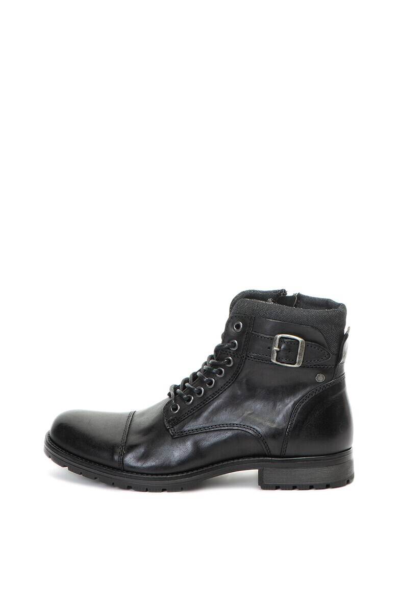 Jack & Jones Кожени боти Albay - Pepit.bg