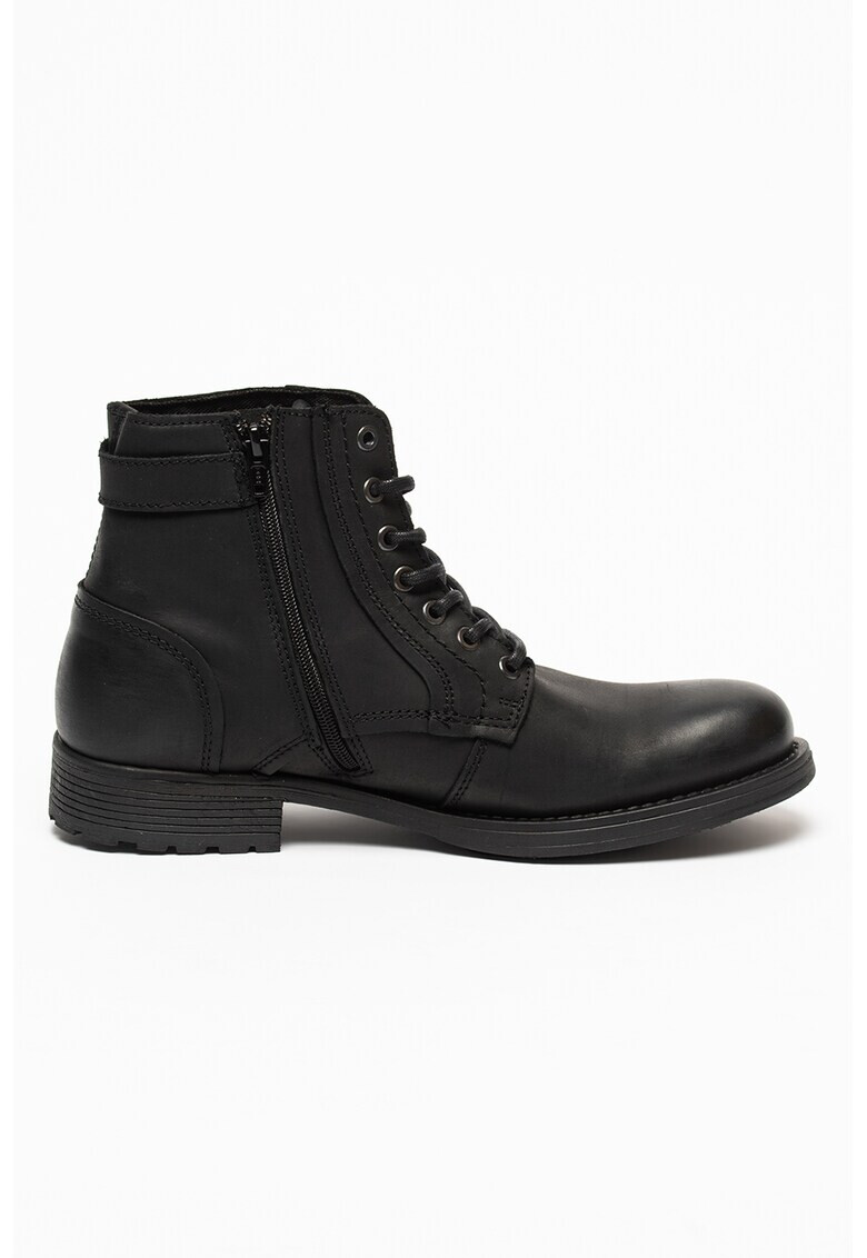 Jack & Jones Jack&Jones Кожени боти Angus - Pepit.bg