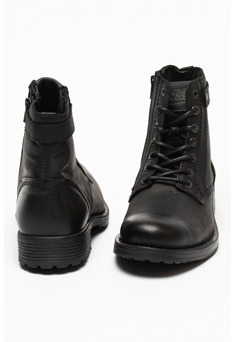 Jack & Jones Jack&Jones Кожени боти Angus - Pepit.bg