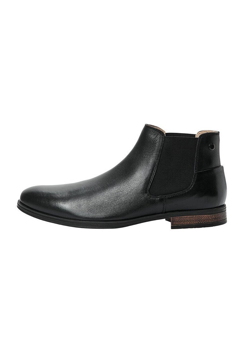 Jack & Jones Кожени боти Frank Chelsea - Pepit.bg