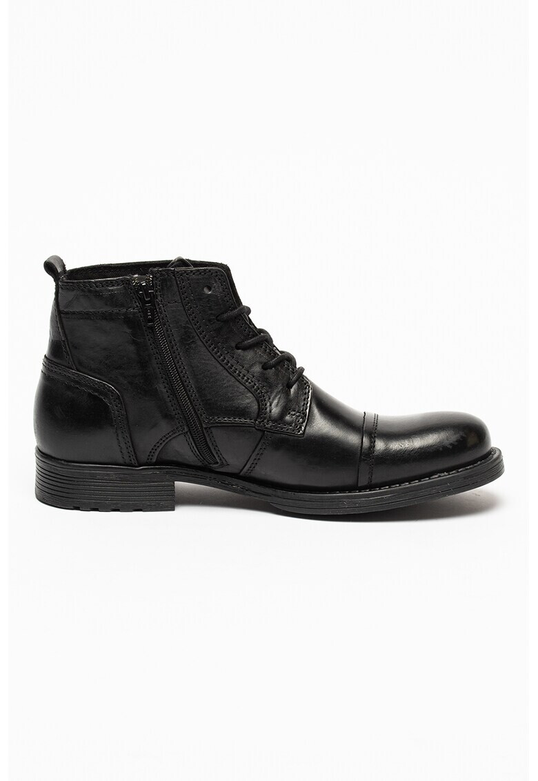 Jack & Jones Кожени боти Russel - Pepit.bg
