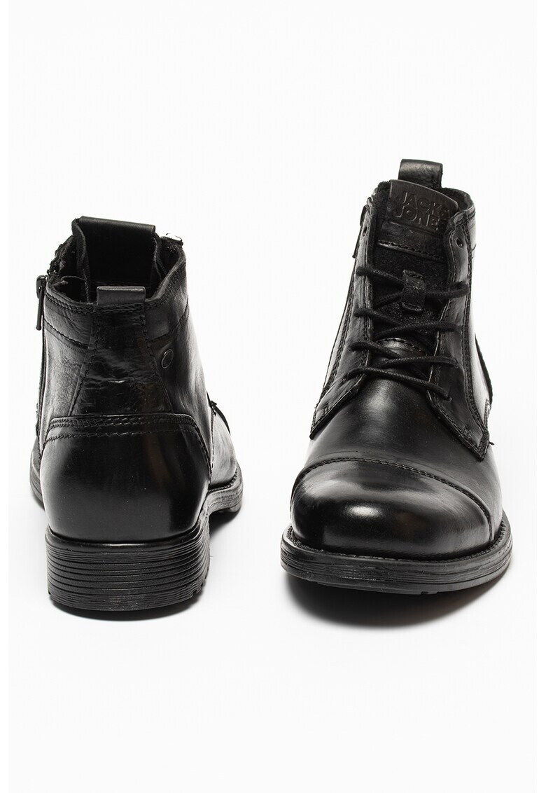 Jack & Jones Кожени боти Russel - Pepit.bg