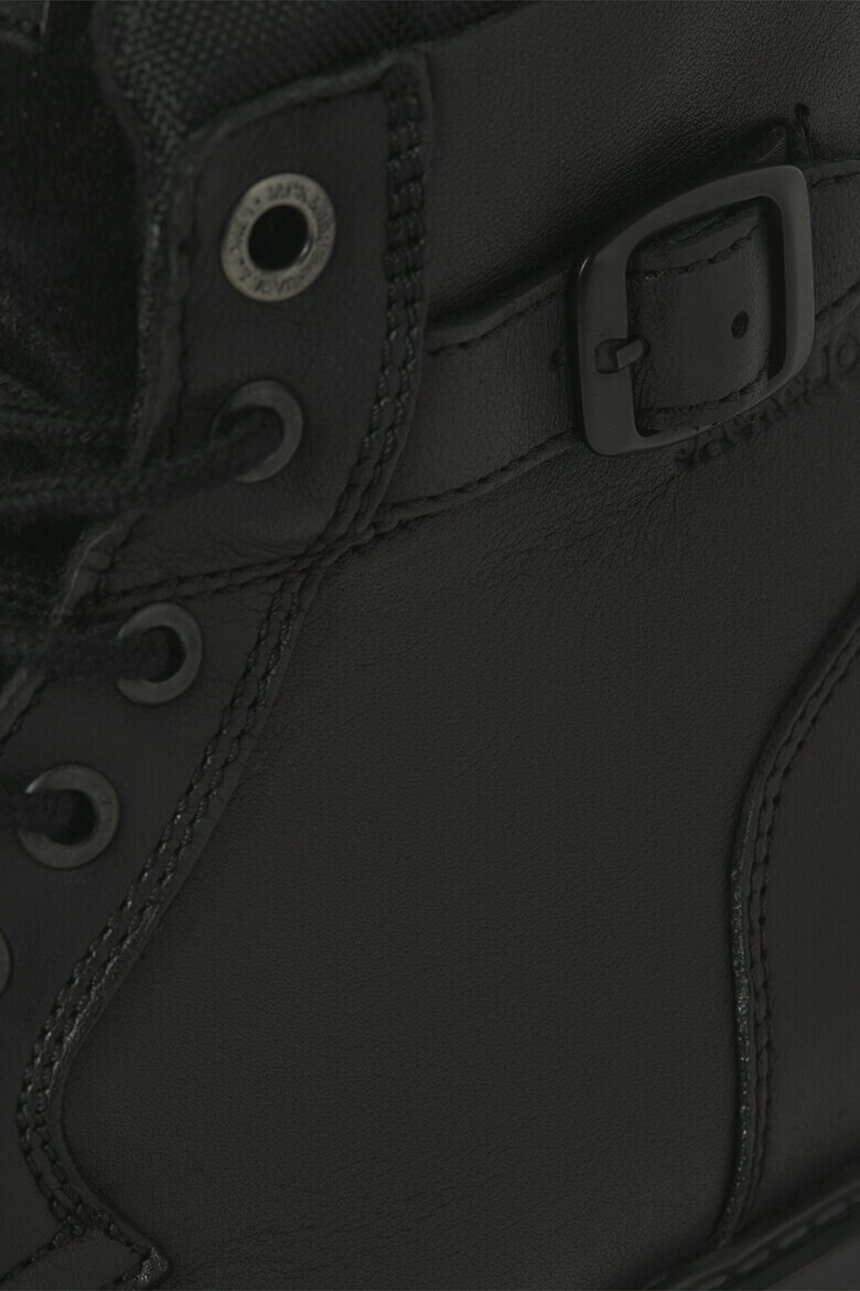 Jack  Jones Кожени боти с бомбе - Pepit.bg