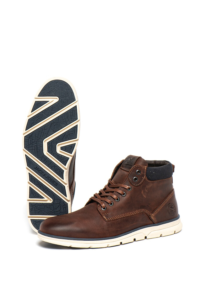 Jack&Jones Jack & Jones Кожени боти Tubar - Pepit.bg