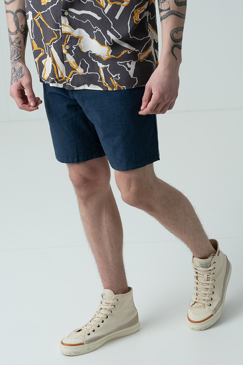 Jack  Jones Къс панталон чино с лен - Pepit.bg