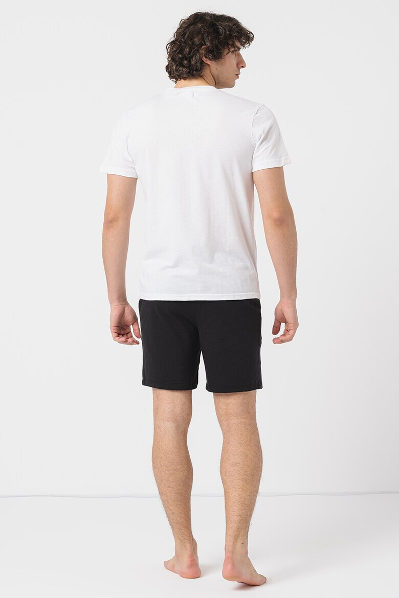 Jack & Jones Къса пижама Aron с лого - Pepit.bg
