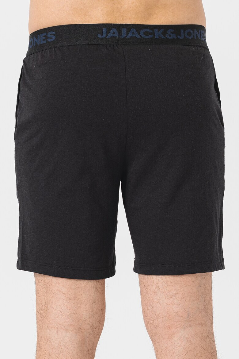 Jack & Jones Къса пижама Aron с лого - Pepit.bg