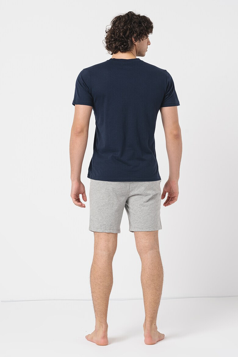 Jack & Jones Къса пижама Aron с лого - Pepit.bg