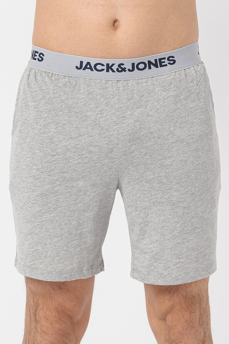 Jack & Jones Къса пижама Aron с лого - Pepit.bg