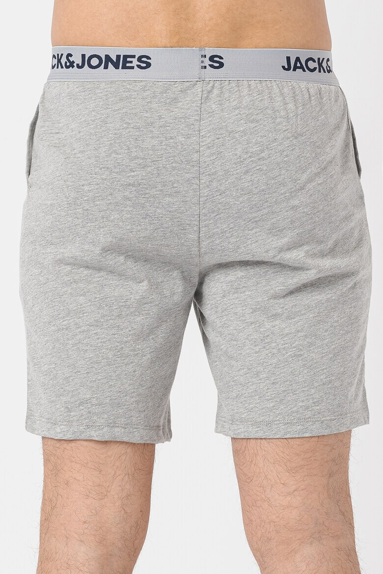 Jack & Jones Къса пижама Aron с лого - Pepit.bg