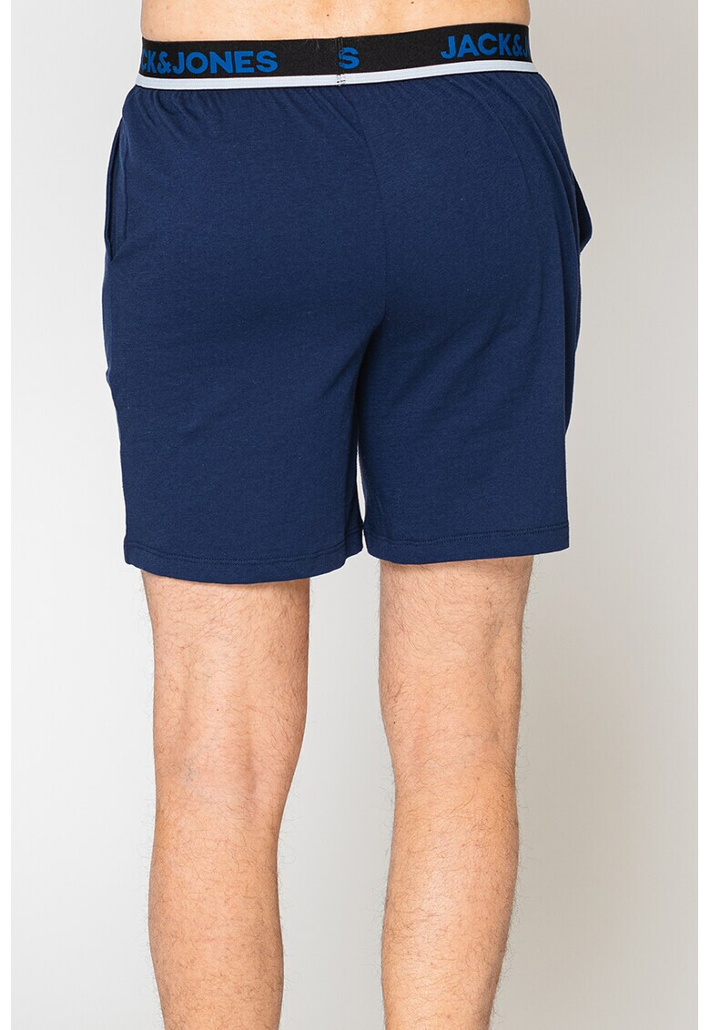 Jack & Jones Къса пижама с овално деколте - Pepit.bg