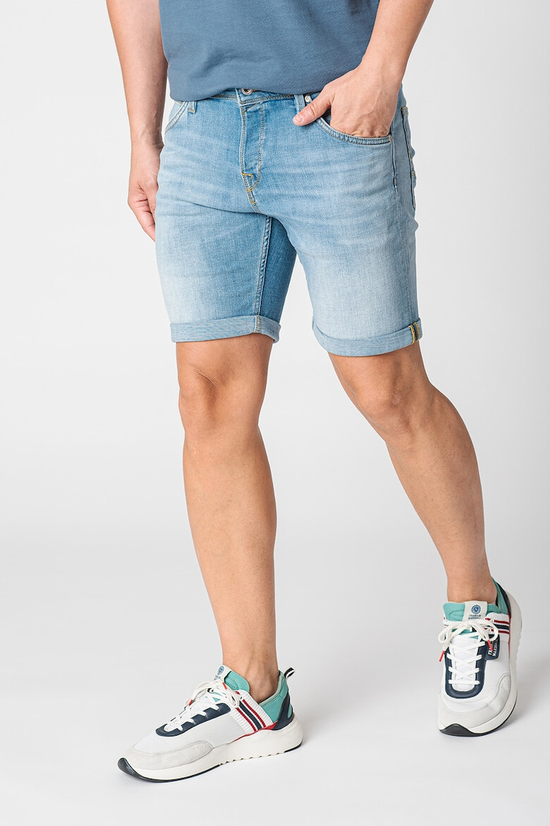 Jack & Jones Къси дънки с джобове - Pepit.bg
