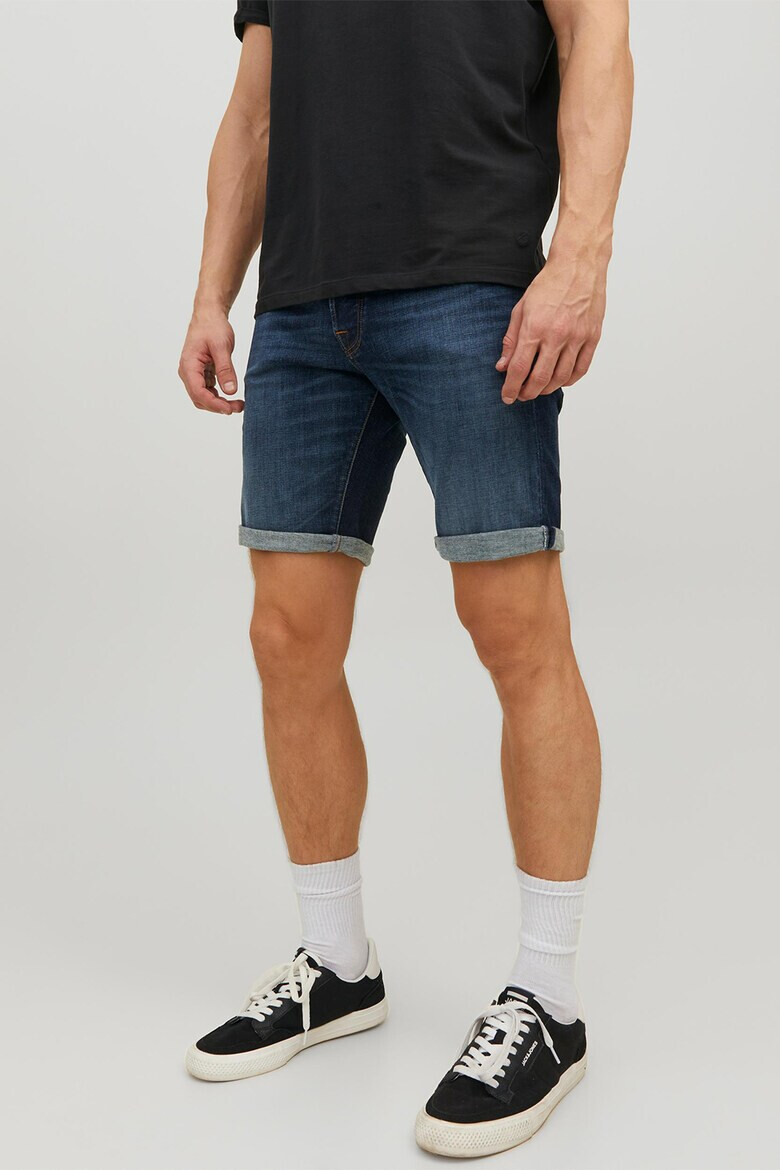 Jack & Jones Къси дънки с навит подгъв - Pepit.bg
