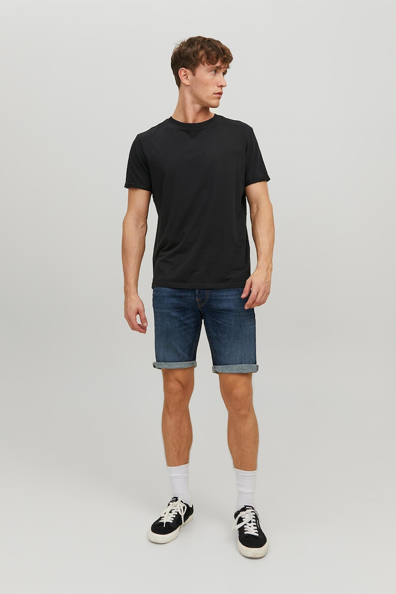 Jack & Jones Къси дънки с навит подгъв - Pepit.bg