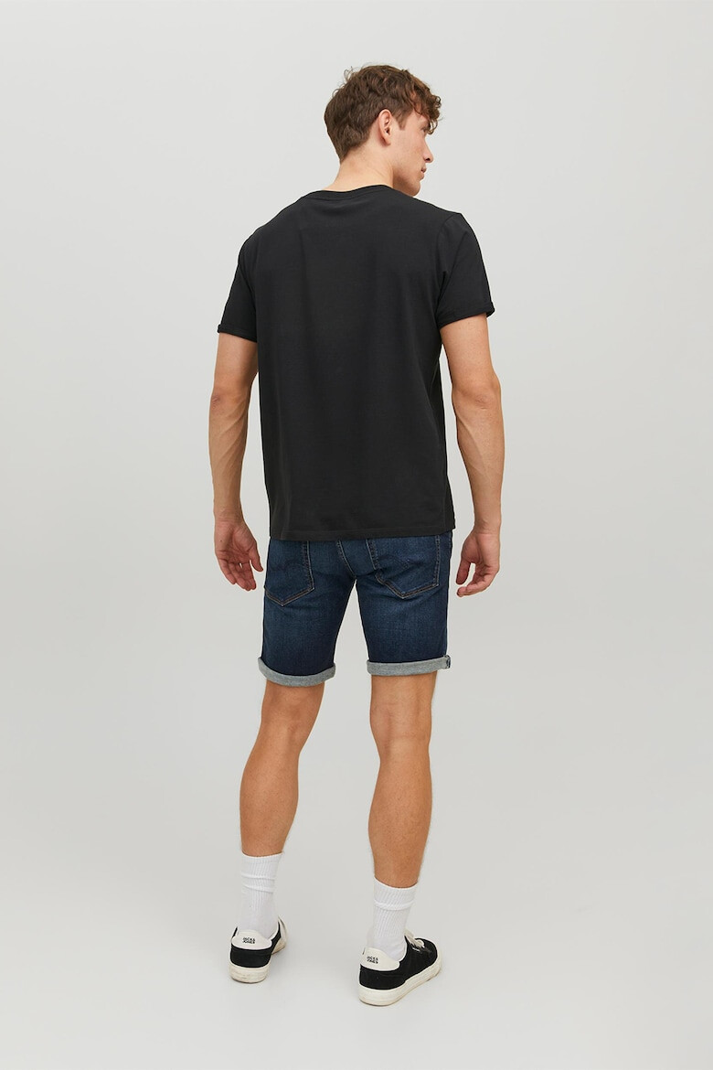 Jack & Jones Къси дънки с навит подгъв - Pepit.bg