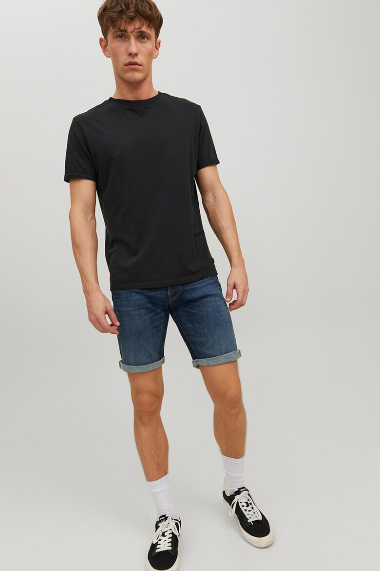 Jack & Jones Къси дънки с навит подгъв - Pepit.bg