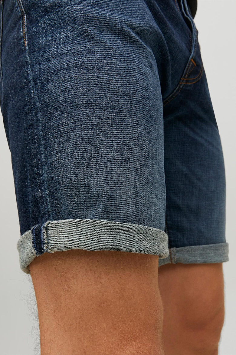Jack & Jones Къси дънки с навит подгъв - Pepit.bg