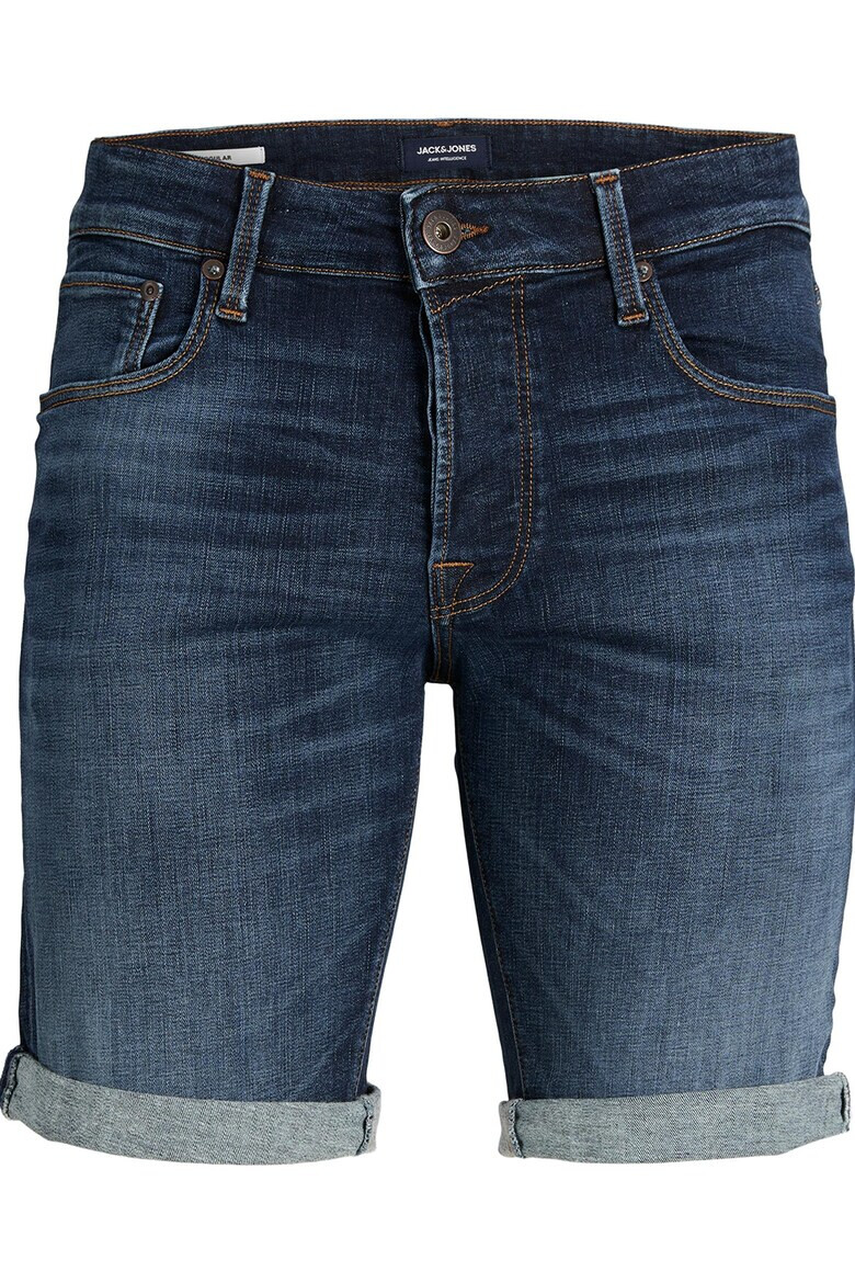 Jack & Jones Къси дънки с навит подгъв - Pepit.bg