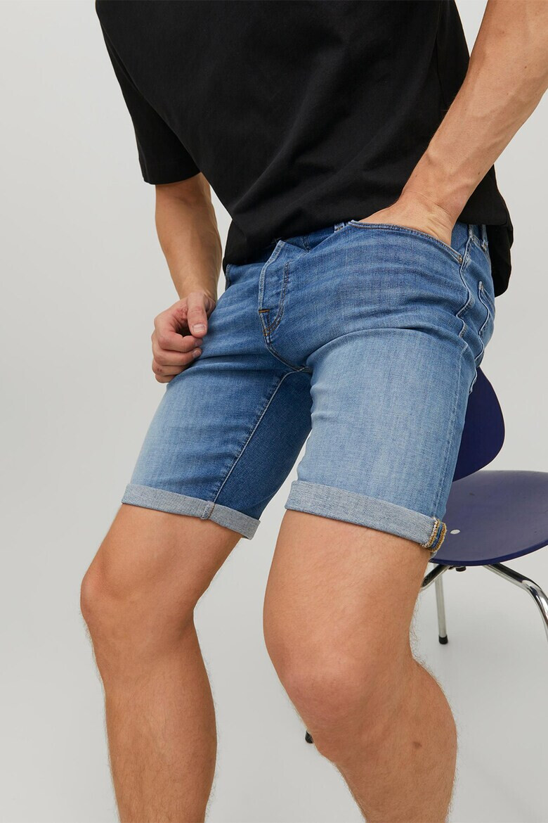 Jack & Jones Къси дънки с памук - Pepit.bg
