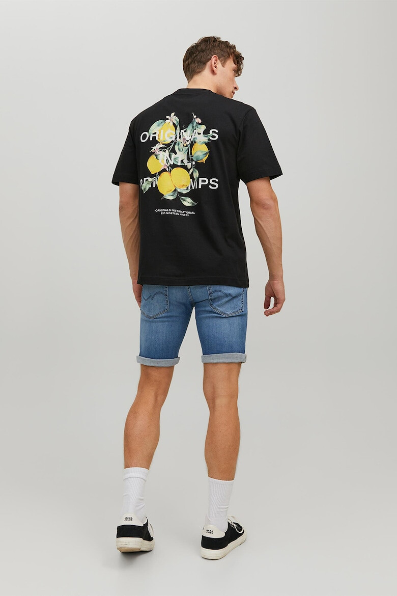 Jack & Jones Къси дънки с памук - Pepit.bg