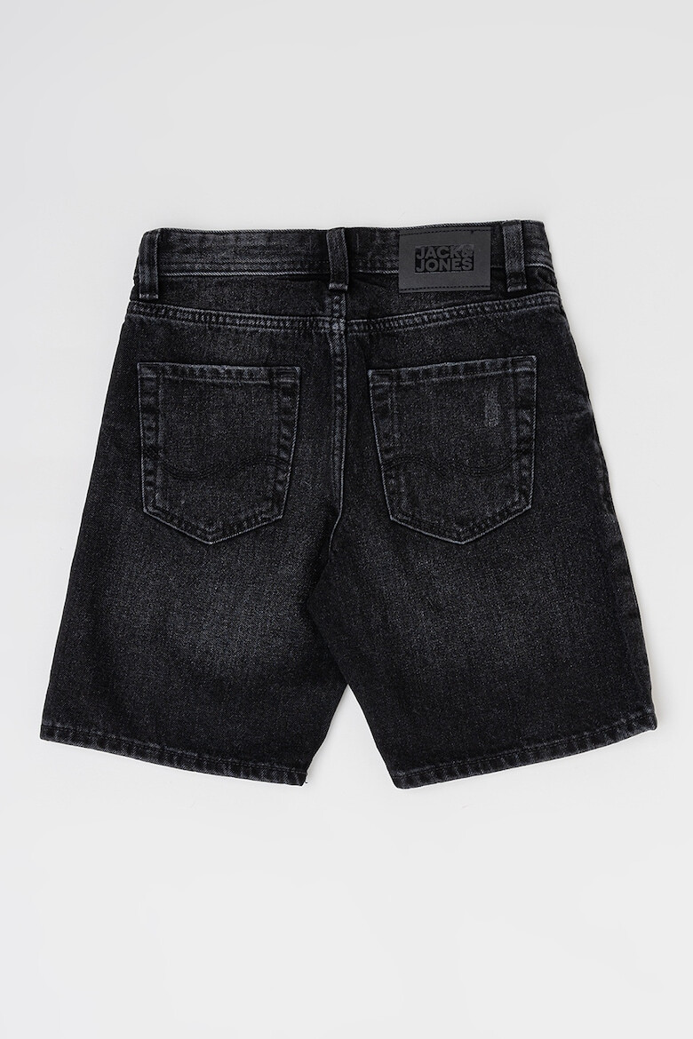 Jack & Jones Къси дънки с протрити зони - Pepit.bg