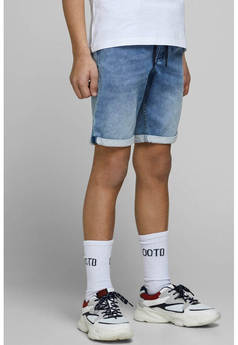 Jack&Jones Къси дънки с връзка - Pepit.bg