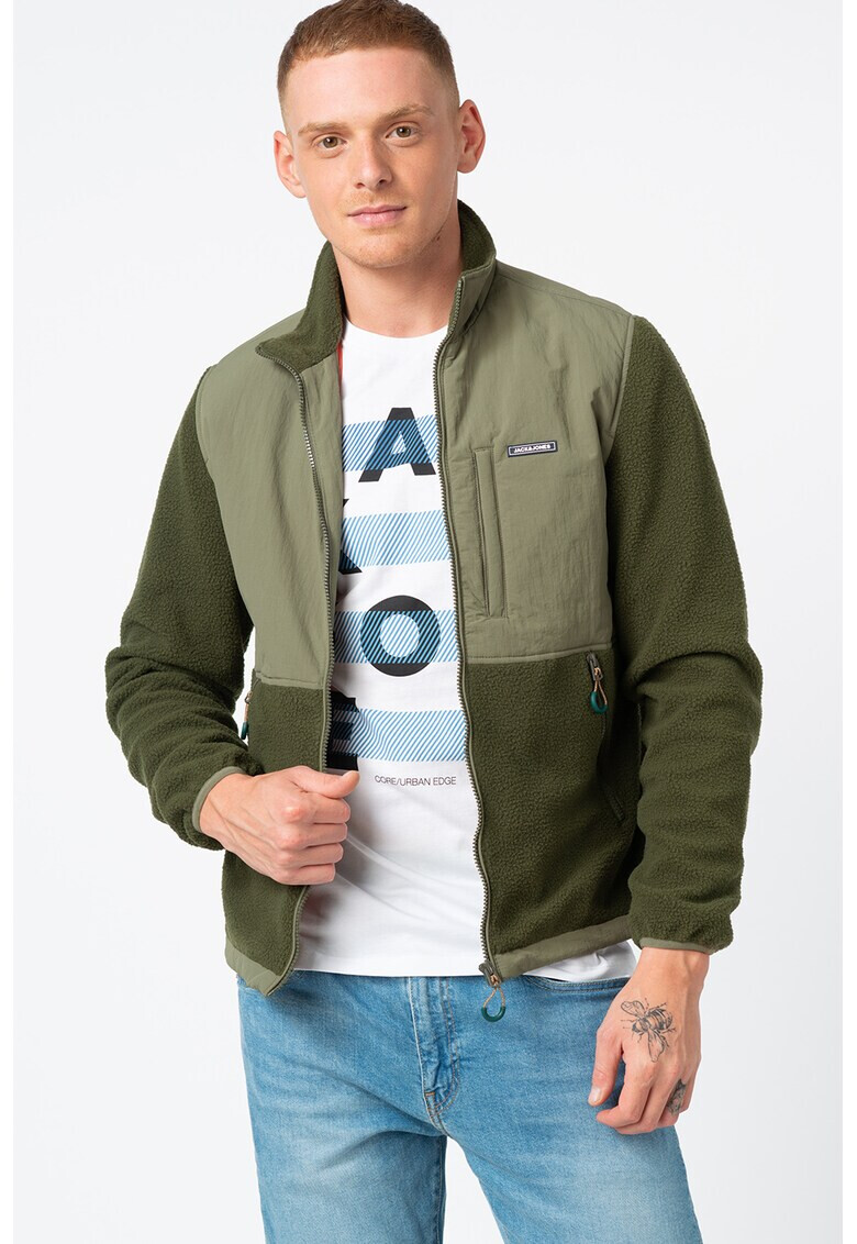 Jack&Jones Олекотено яке с цип - Pepit.bg