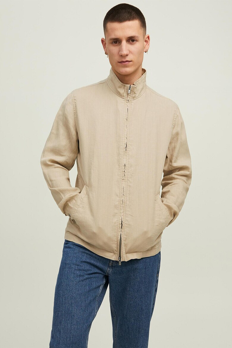 Jack & Jones Олекотено яке с лен - Pepit.bg