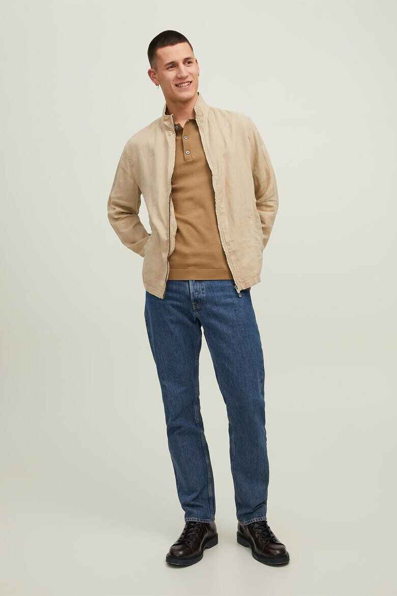 Jack & Jones Олекотено яке с лен - Pepit.bg