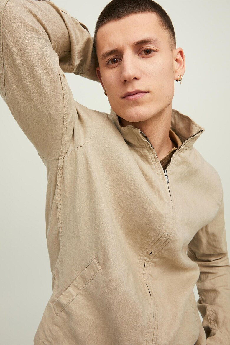 Jack & Jones Олекотено яке с лен - Pepit.bg