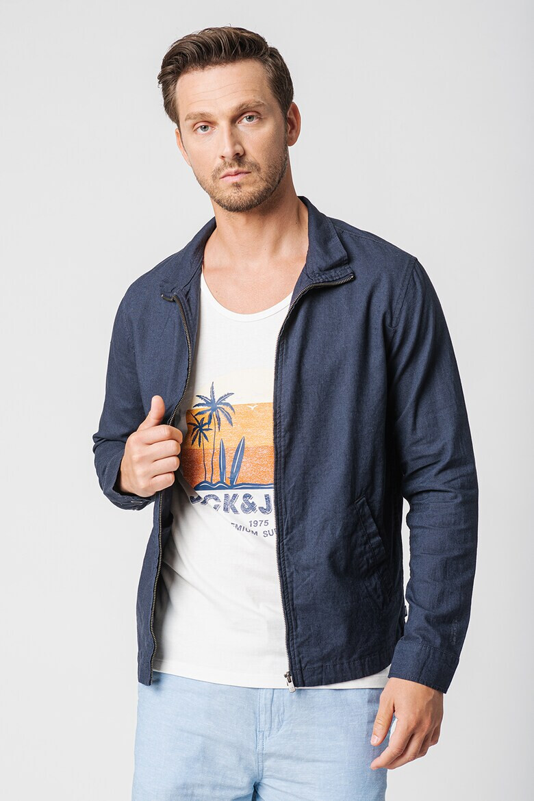 Jack&Jones Jack & Jones Олекотено яке с лен - Pepit.bg