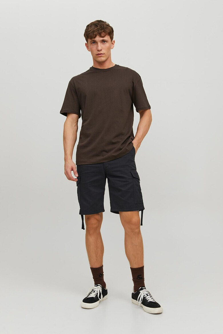 Jack & Jones Памучен къс панталон карго Marley - Pepit.bg