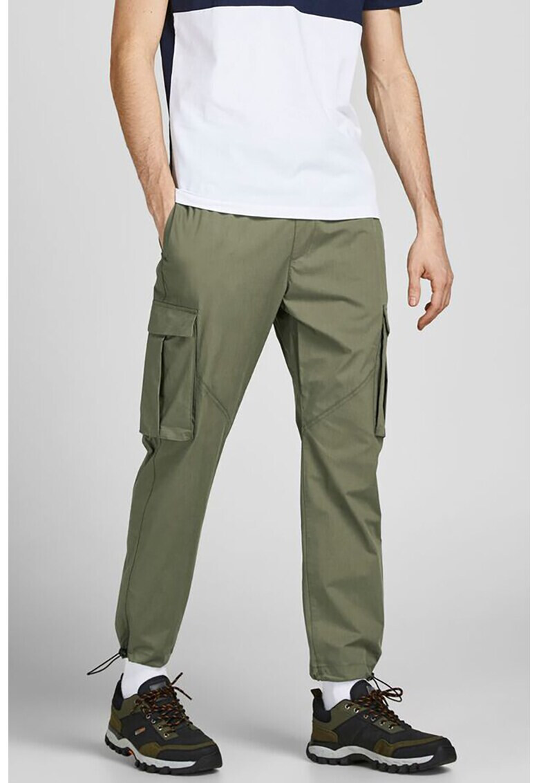 Jack & Jones Памучен панталон карго - Pepit.bg
